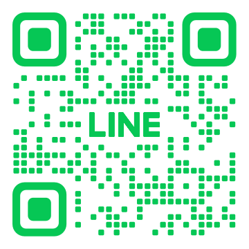 デモの LINE の QR コード